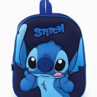 Рюкзак школьный со светодиодными лампочками &laquo;Синий Монстрик&raquo;