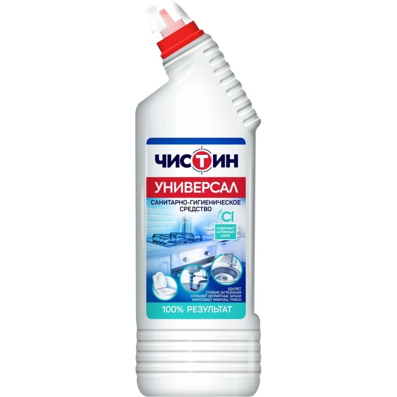 Универсальное чистящее средство Чистин Хлорный 750гр