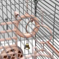 Клетка для птиц &laquo;Пижон&raquo; №100, разборная, 42&times;30&times;37 см, укомплектованная, бежевая