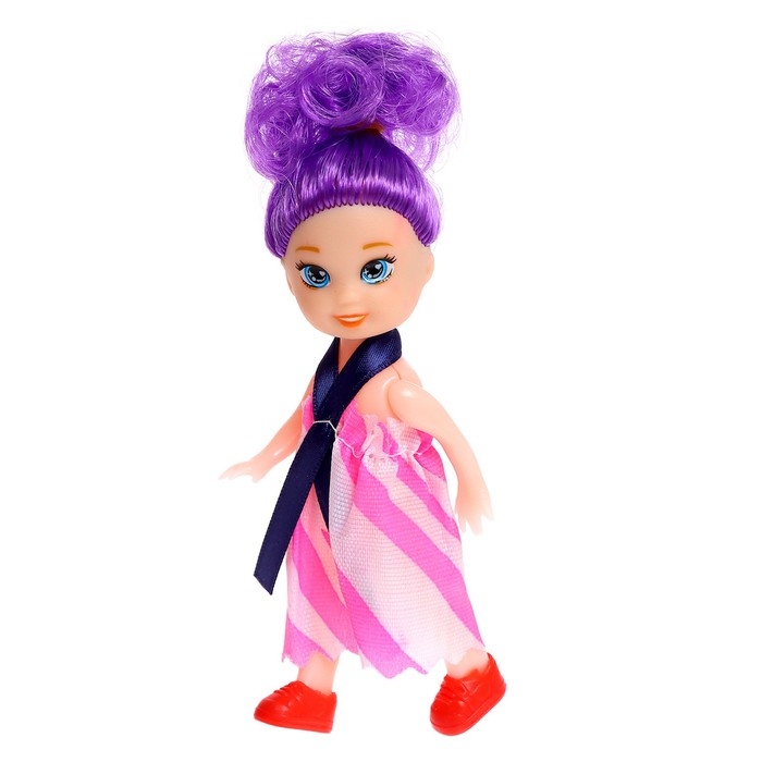 Подарочный набор «Самой стильной», кукла, косметика, аксессуары, МИКС Подарочный набор «Самой стильной», кукла, косметика, аксессуары, МИКС