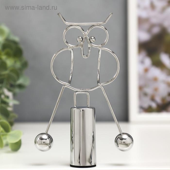 Маятник металл Маятник металл "Филин" 14,5х10,5х2,5 см