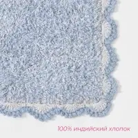 Коврик для дома Доляна &laquo;Тэя&raquo;, 50&times;80 см, голубой