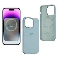 Чехол iPh 14 Pro Silicon Case 100% ORG Succulent (MagSafe + анимация NFC Clear) c LOGO