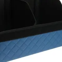 Органайзер кофр в багажник автомобиля Cartage саквояж, экокожа стеганая, 50&times;30&times;30 см, синий