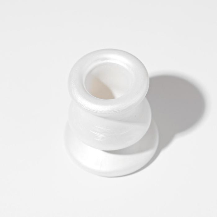 Подсвечник  Подсвечник "Классик", 6х5,5 см, белый