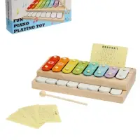 Развивающий музыкальный металлофон для малышей Развивающий музыкальный металлофон для малышей