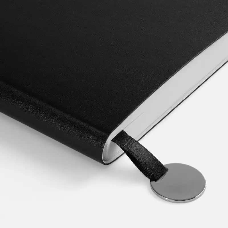 Ежедневник Waltz, недатированный, черный Ежедневник Waltz, недатированный, черный