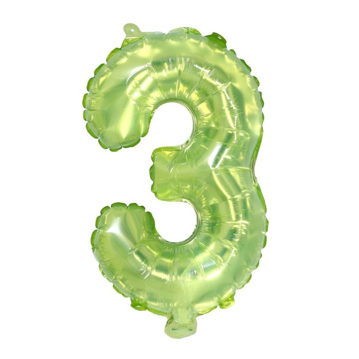 Шар фольгированный 16" &laquo;Набор 0-9&raquo;, цвета МИКС