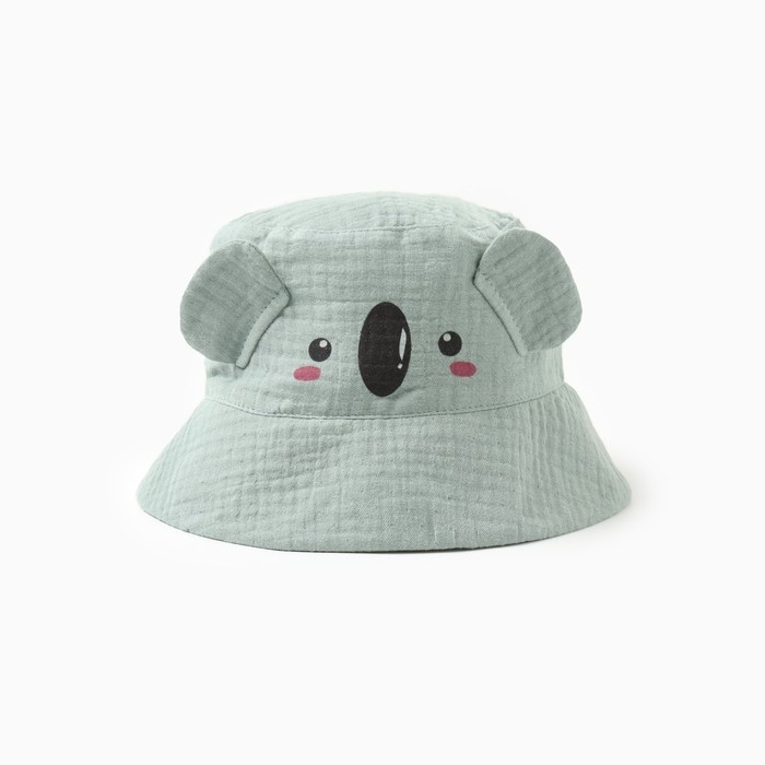 Панама детская, цвет темно-зеленый, размер 50 Панама детская, цвет темно-зеленый, размер 50