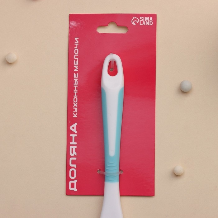 Лопатка Доляна «Профи», 24 см, цвет голубой Лопатка Доляна «Профи», 24 см, цвет голубой