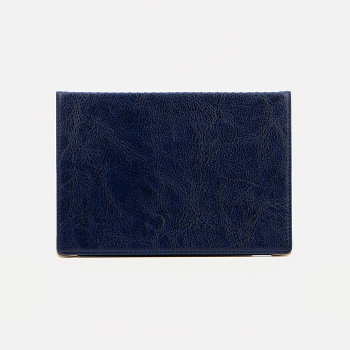 Обложка для паспорта, цвет синий Обложка для паспорта, цвет синий