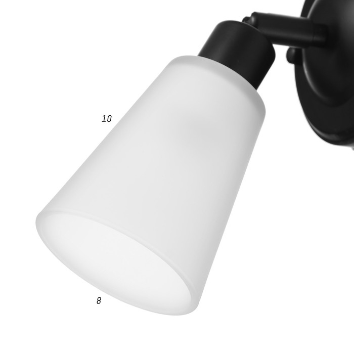 Бра 2449/1 E14 40Вт черный Бра 2449/1 E14 40Вт черный