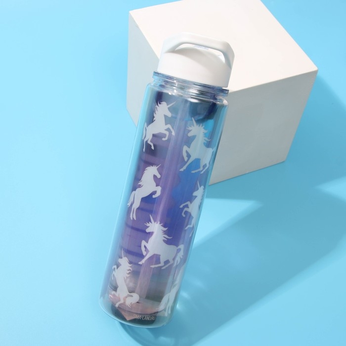 Бутылка для воды «100%», 550 мл 5237588 Бутылка для воды «100%», 550 мл 5237588