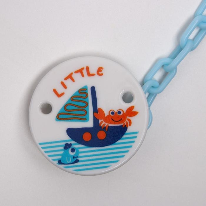 Соска - пустышка силиконовая ортодонтическая, от 0 мес., с держателем, цвет МИКС Соска - пустышка силиконовая ортодонтическая, от 0 мес., с держателем, цвет МИКС