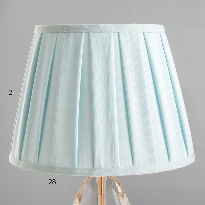 Настольная лампа Настольная лампа "Аделисия" Е27 40Вт золото 30х30х48 см RISALUX