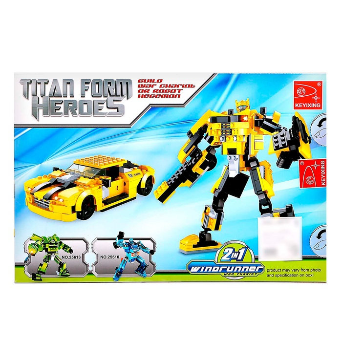 Конструктор «Трансформер Автобот», 2 в 1, 244 детали Конструктор «Трансформер Автобот», 2 в 1, 244 детали