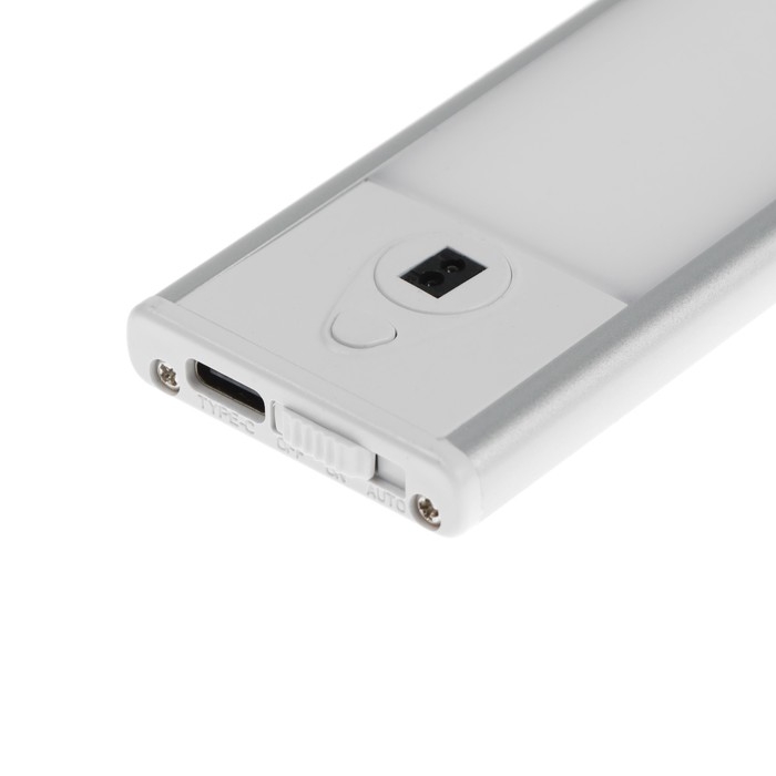 Светильник светодиодный, 30см, 3Вт, IP20, бесконтактный выкл., аккум. бат., 5В, 4000K, белый Светильник светодиодный, 30см, 3Вт, IP20, бесконтактный выкл., аккум. бат., 5В, 4000K, белый