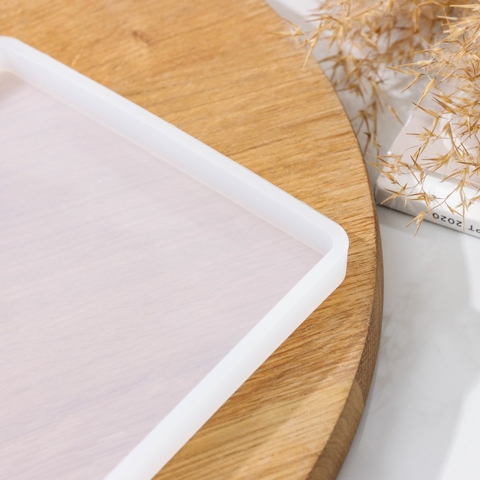 Молд Доляна &laquo;Квадрат&raquo;, силикон, 13,5&times;13,5&times;1,2 см, прозрачный