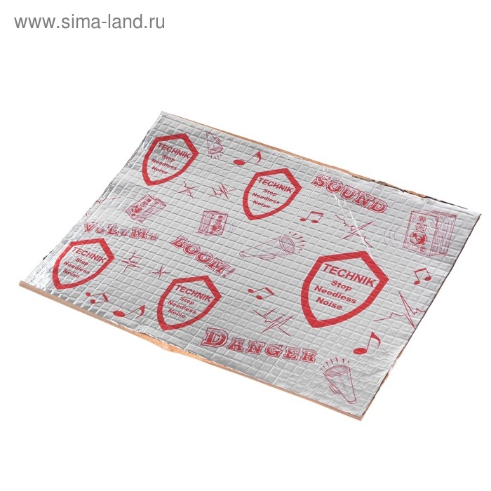 Виброизоляционный материал TECHNIK Neo 2, размер: 2х500х700 мм Виброизоляционный материал TECHNIK Neo 2, размер: 2х500х700 мм