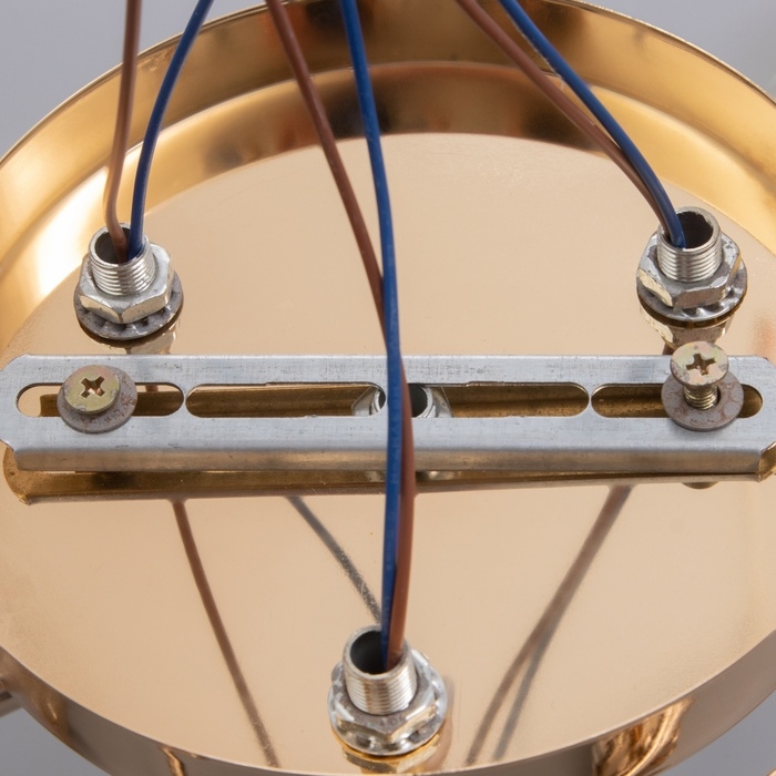 Люстра Люстра "Дикс" 3х40Вт Е27 Золото МОДЕЛЬ: 2612366