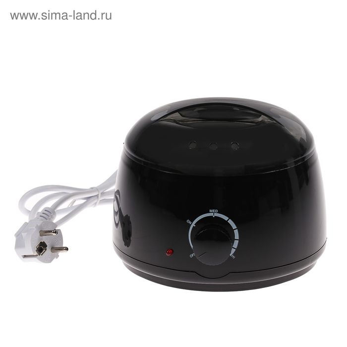 Воскоплав Luazon LVPL-07, баночный, 100 Вт, 400 г, регулировка температуры, 220 В, черный Воскоплав Luazon LVPL-07, баночный, 100 Вт, 400 г, регулировка температуры, 220 В, черный