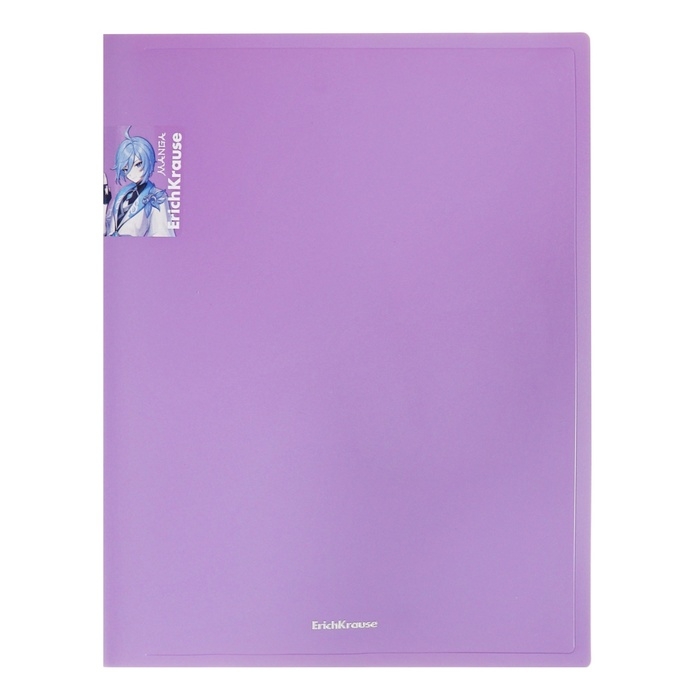 Папка на 4 кольцах ErichKrause  Папка на 4 кольцах ErichKrause "Matt Manga", A4, в пакете, МИКС
