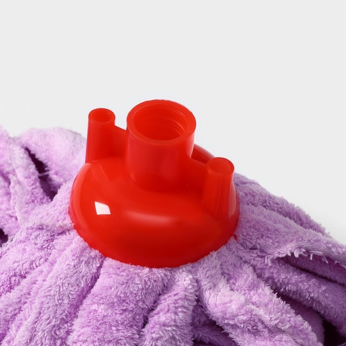 Насадка для швабры ленточная Доляна «Широкие петли», микрофибра, 28×7×7 см, цвет МИКС Насадка для швабры ленточная Доляна «Широкие петли», микрофибра, 28×7×7 см, цвет МИКС