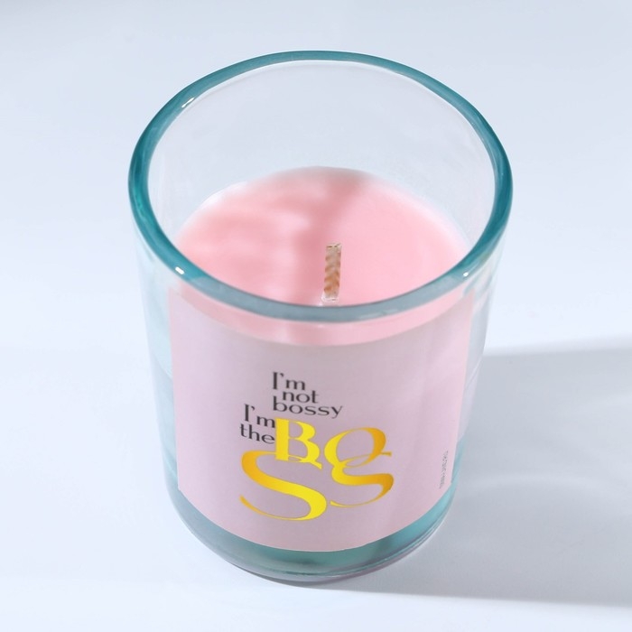 Свеча в стакане «Boss», кофе, высота 6 см Свеча в стакане «Boss», кофе, высота 6 см