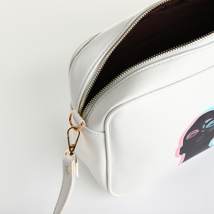 Сумка женская через плечо TEXTURA, маленького размера, цвет белый Сумка женская через плечо TEXTURA, маленького размера, цвет белый