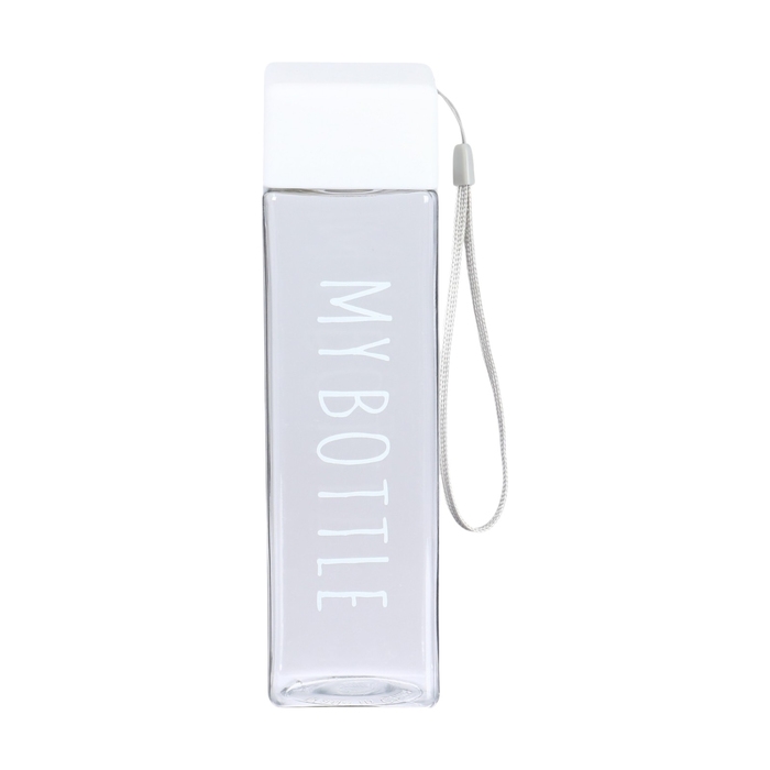 Бутылка для воды, 450 мл, My bottle, 20 х 5.5 см, белая Бутылка для воды, 450 мл, My bottle, 20 х 5.5 см, белая