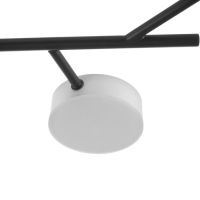 Люстра с ПДУ 2300/7WT LED 150Вт 3000-6000К белый 75х75х9 см BayerLux