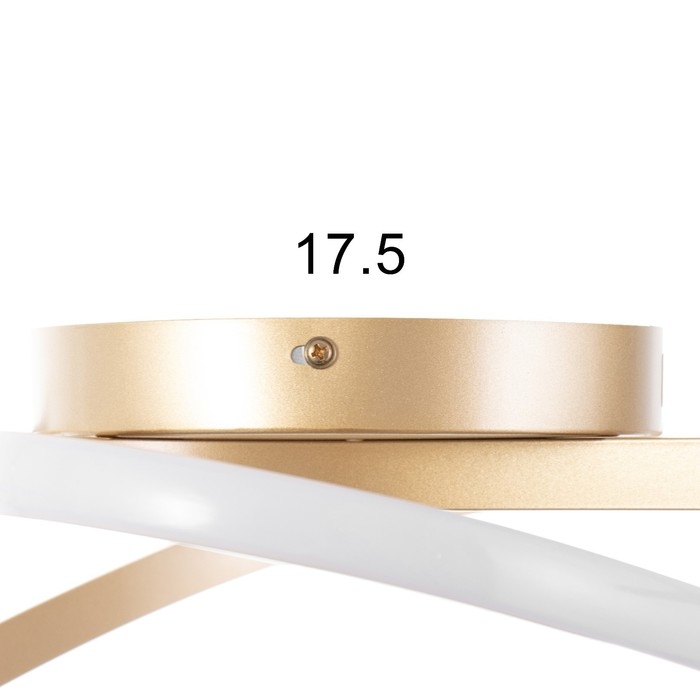 Светильник Светильник "Модес" LED 56Вт 4000К золото 100х50х9 см BayerLux