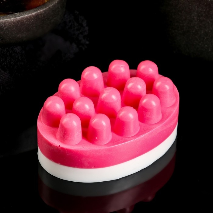 Массажное мыло Массажное мыло "Клубнично-сливочный скраб" 85гр