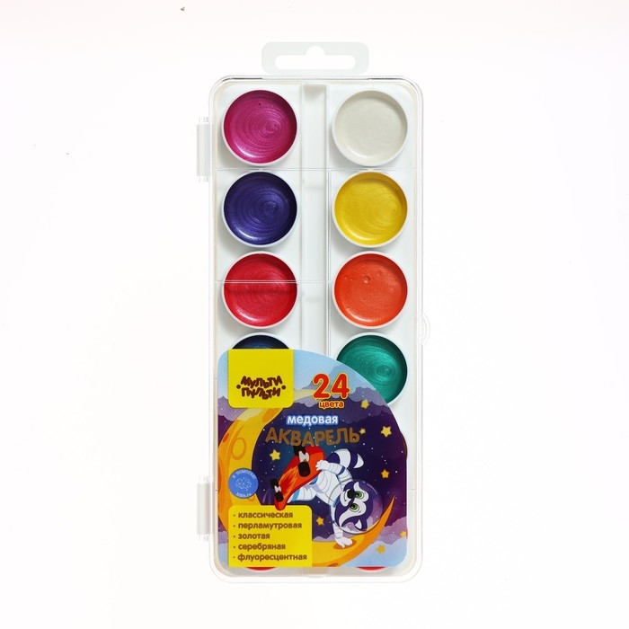 Набор для детского творчества 19 предметов Мульти-Пульти, в подарочной коробке