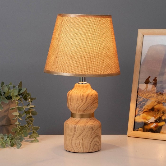 Настольная лампа Настольная лампа "Вивиана" Е14 40Вт 20х20х35 см RISALUX