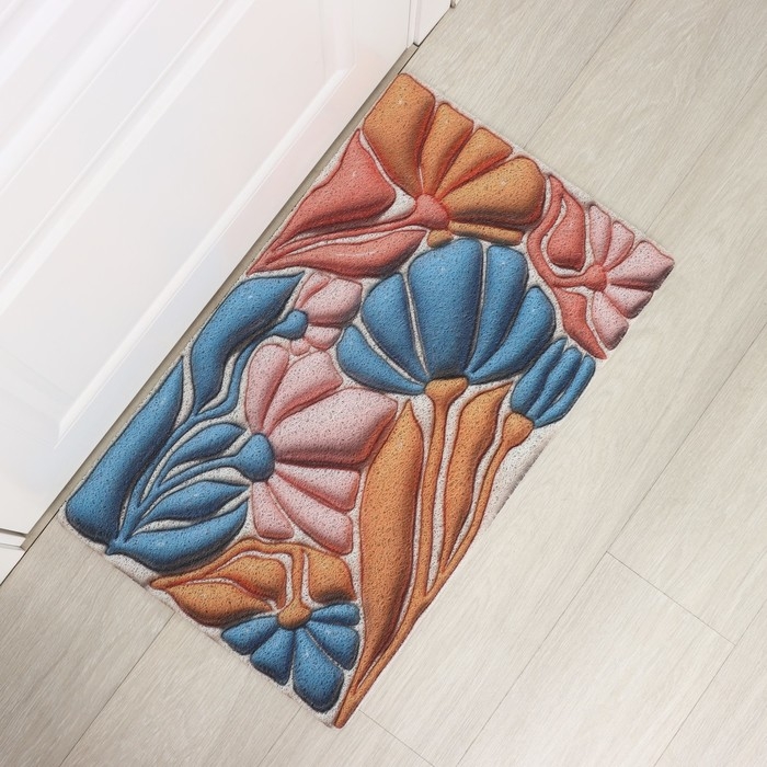 Коврик придверный Доляна, 45×75 см, ПВХ Коврик придверный Доляна, 45×75 см, ПВХ