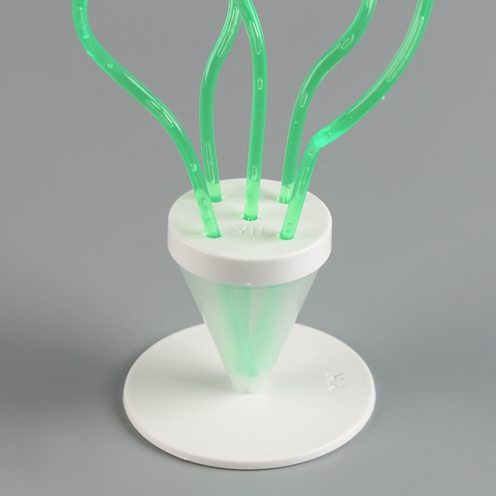 Набор «ВОЛНА», палочка+держатель+подставка, набор 5 шт., зелёный Набор «ВОЛНА», палочка+держатель+подставка, набор 5 шт., зелёный