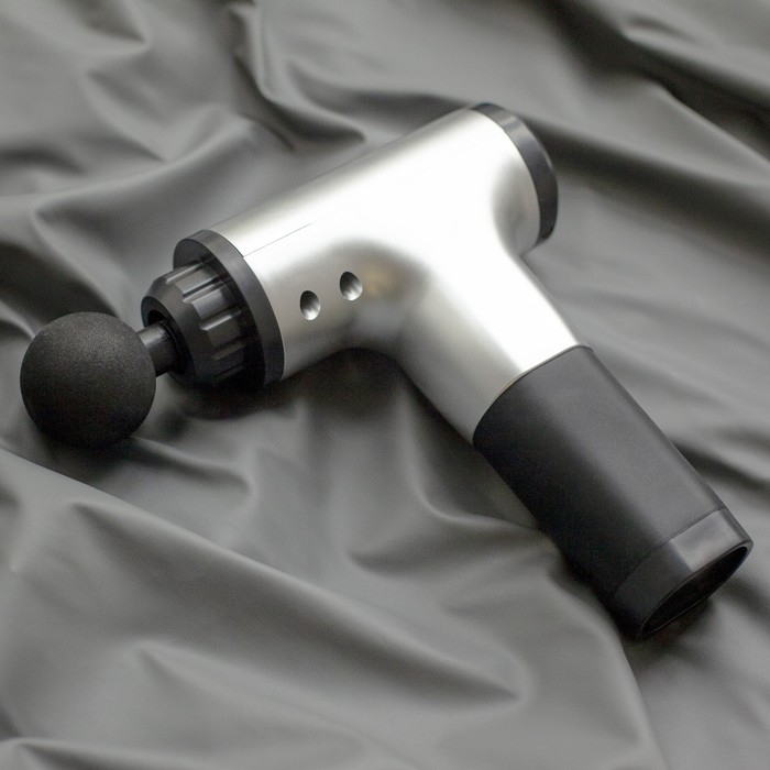 Массажёр для тела Luazon LEM-42, перкуссионный, 4 насадки, 6 скоростей, от АКБ Массажёр для тела Luazon LEM-42, перкуссионный, 4 насадки, 6 скоростей, от АКБ