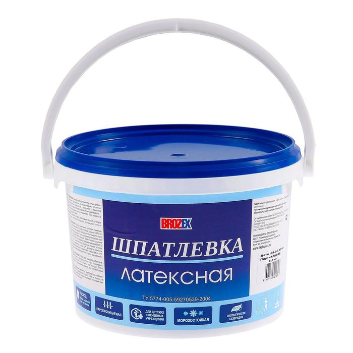 Шпатлёвка латексная Brozex, 5 кг Шпатлёвка латексная Brozex, 5 кг