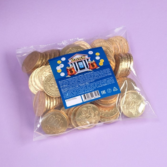 Набор кондитерских изделий Набор кондитерских изделий "Валютный фонд", в пакете, 600 г