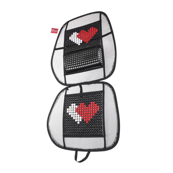 Накидка-массажер TORSO, 102×50 см, бамбук, массажная вставка поясницы Накидка-массажер TORSO, 102×50 см, бамбук, массажная вставка поясницы