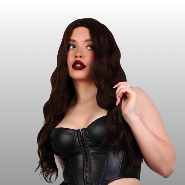 Парик искусственный, имитация кожи, 60 см, 160 гр, цвет русый Парик искусственный, имитация кожи, 60 см, 160 гр, цвет русый