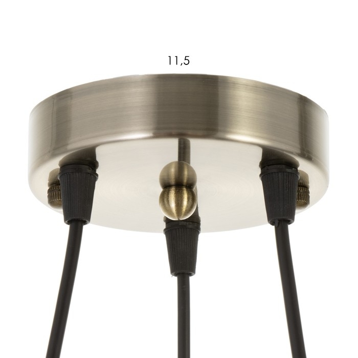 Светильник BayerLux Светильник BayerLux "Дикси" 3хЕ27 40Вт латунь 45х45х22-122см