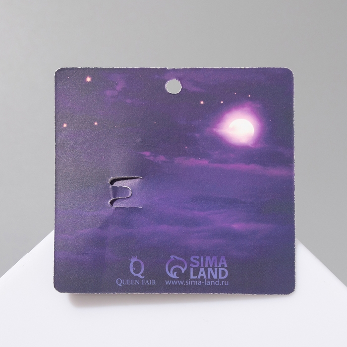 Брошь Брошь "Цветок" контурная роза, цвет чёрный