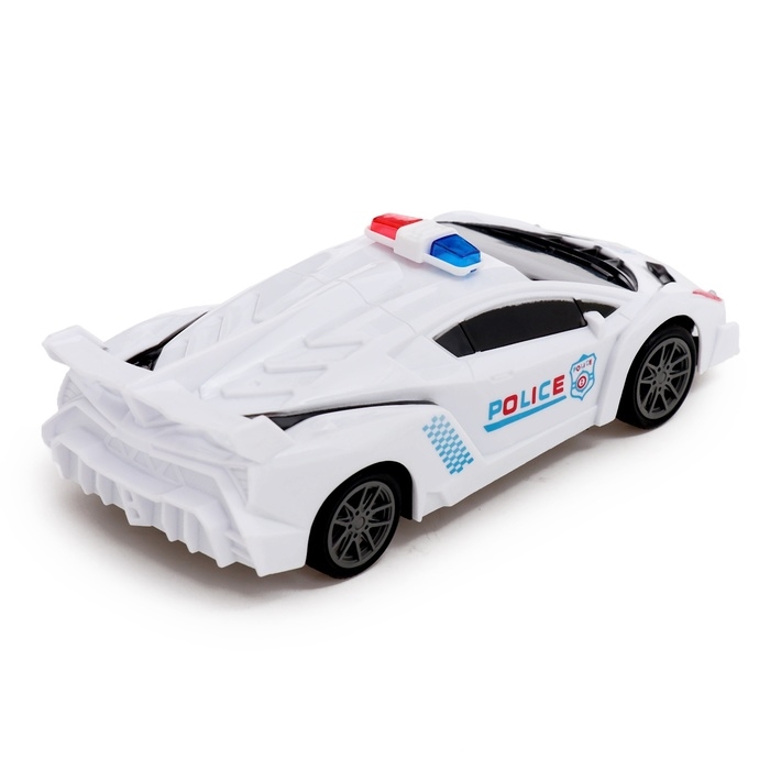 Машина радиоуправляемая «Ночной страж», 1:20, работает от батареек, цвет белый Машина радиоуправляемая «Ночной страж», 1:20, работает от батареек, цвет белый