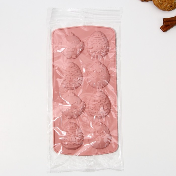 Силиконовая форма для выпечки «Цыплята», 10.6 х 20.7 см. Силиконовая форма для выпечки «Цыплята», 10.6 х 20.7 см.