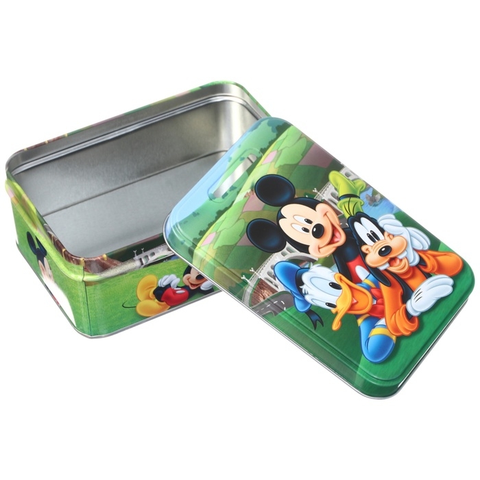 Копилка 14х10х5.8 см, металл, Микки Маус Копилка 14х10х5.8 см, металл, Микки Маус