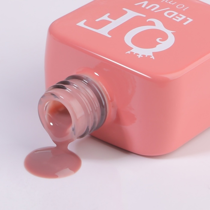 Гель лак для ногтей «GENTLE», 3-х фазный, 10 мл, LED/UV, цвет нюдовый (6)