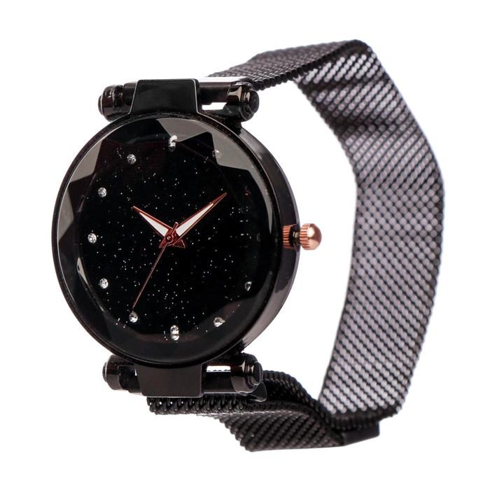 Часы наручные женские Часы наручные женские "Сольени", d-3 см, браслет на магните