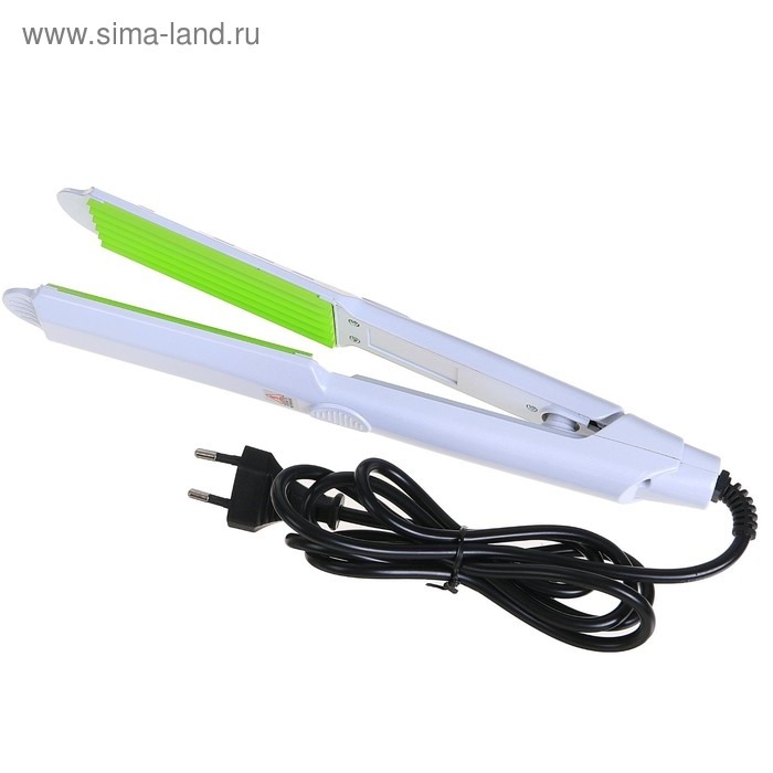 Щипцы-гофре Luazon LW-12, 35 Вт, керамическое покрытие, 40х110 мм, 210 °C, белые Щипцы-гофре Luazon LW-12, 35 Вт, керамическое покрытие, 40х110 мм, 210 °C, белые